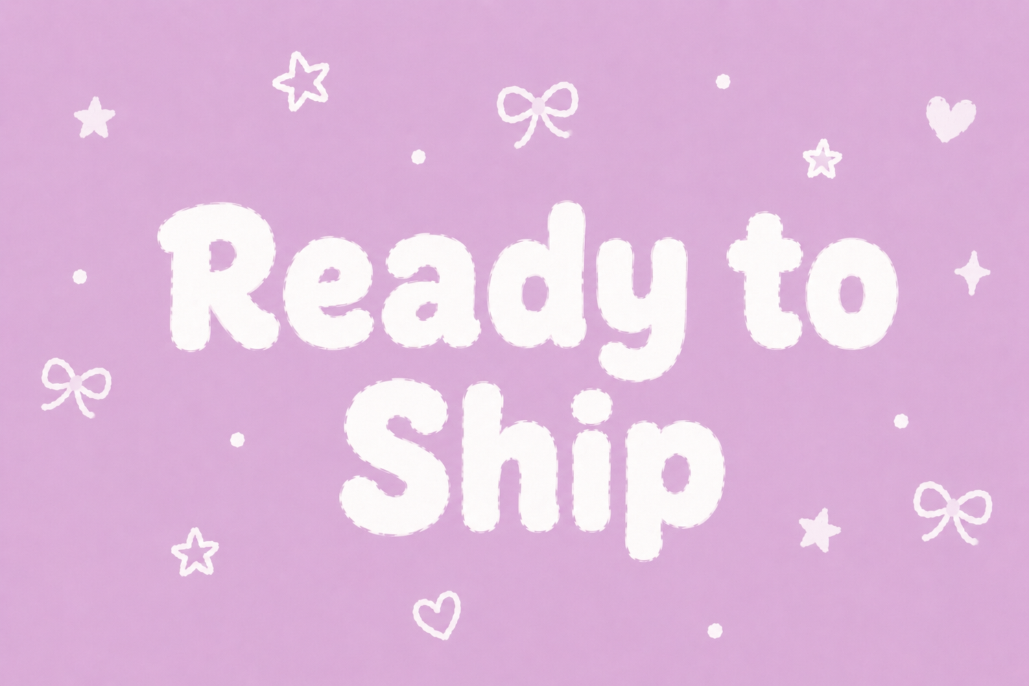 Ready to Ship☁️