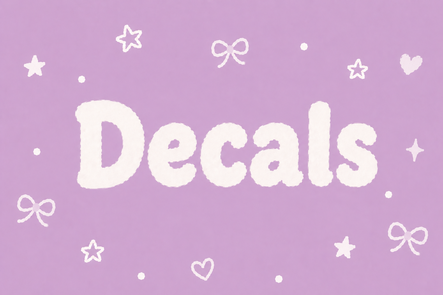 Decals🌼