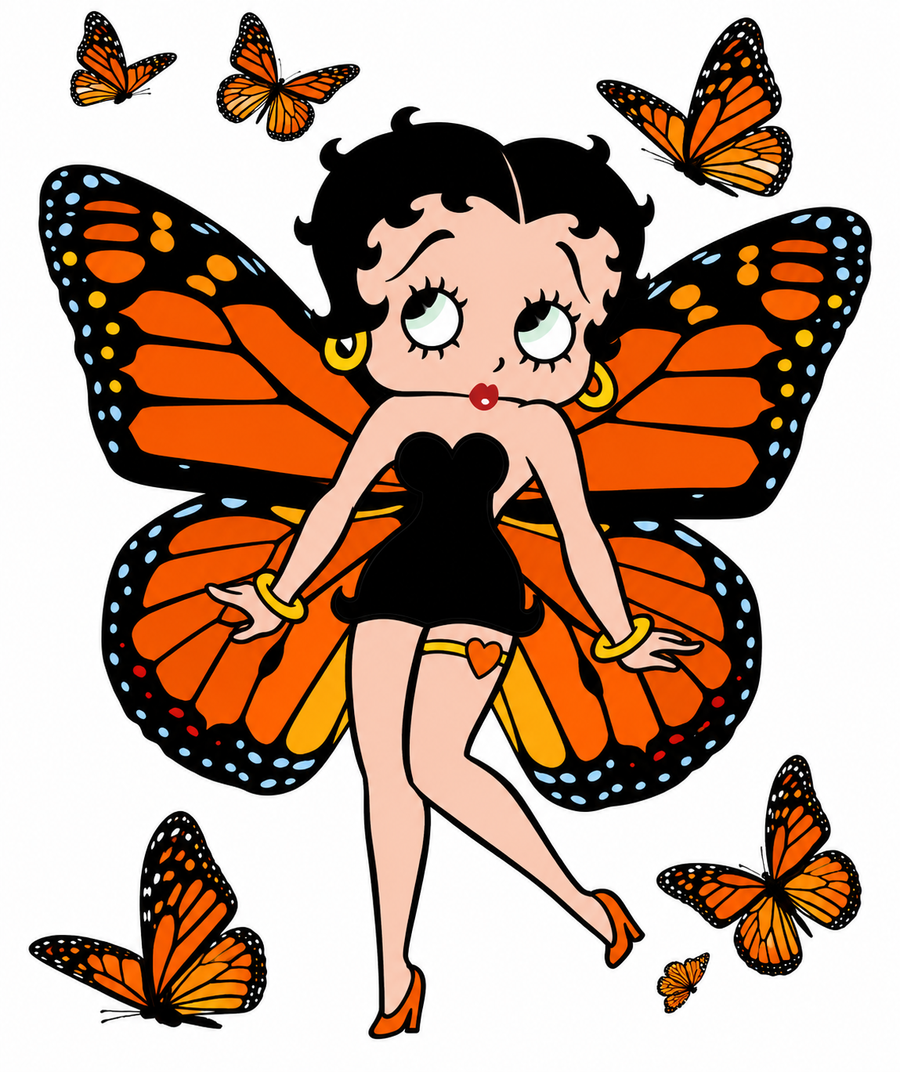 Betty Boop Decal