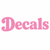 Decals—Sweater/Tshirts
