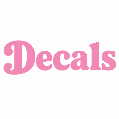 Decals—Sweater/Tshirts