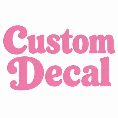 Custom Apparel Decals
