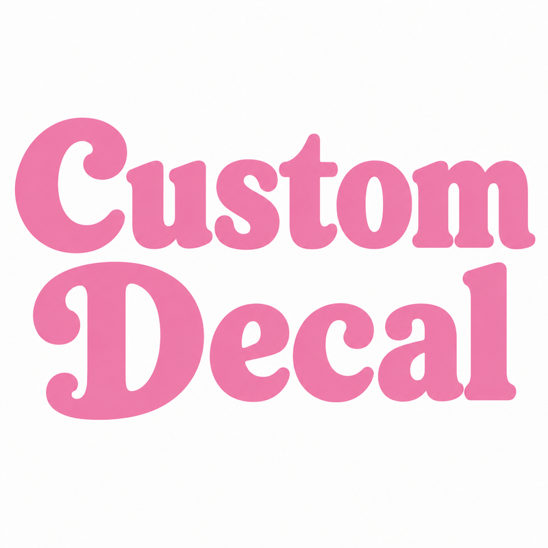 Custom Apparel Decals