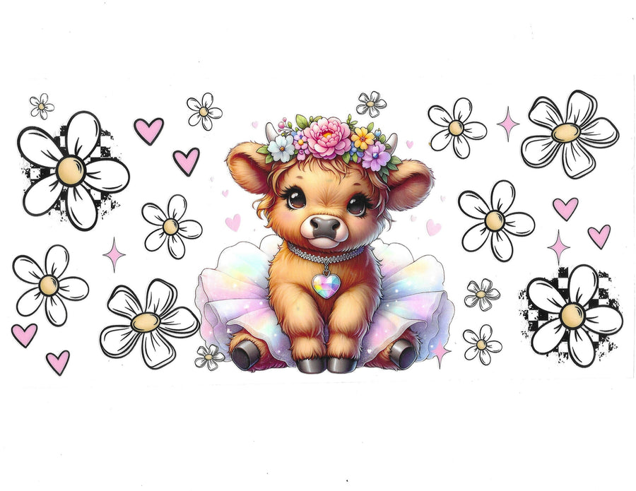 Highland Cows/Butterflys